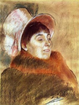 Edgar Degas : Madame Deitz Monin